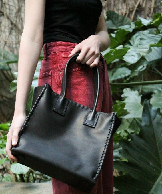 Handmade Leather Medium Bag