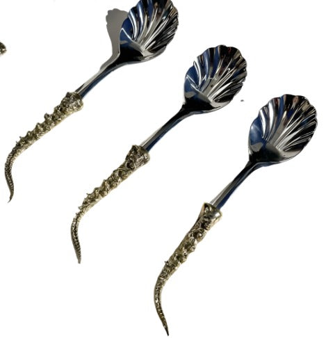 Spoon - Oyster Shaped Dessert Spoon