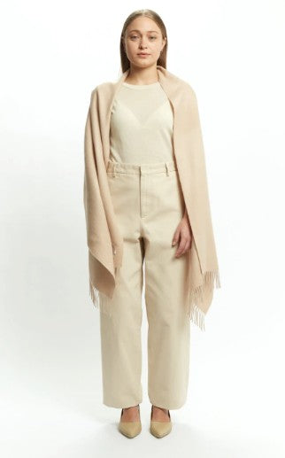 Baby Alpaca Stole - Sand