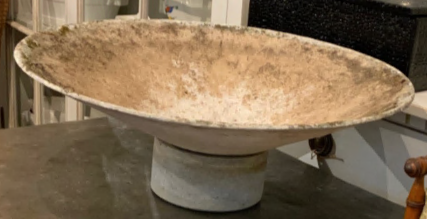 Willy Guhl Disk Planter with Base