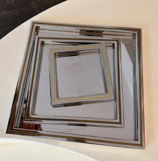 Vintage Set of 3 Trays