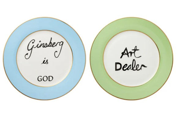Side Plate Set - Ginsberg/Art Dealer