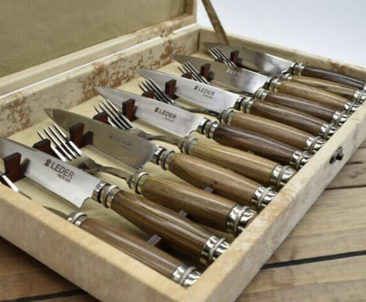 Set of 6 - Handmade Knifes and Forks
