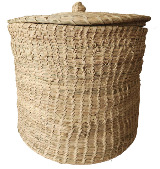 Basket - Round Handmade Basket
