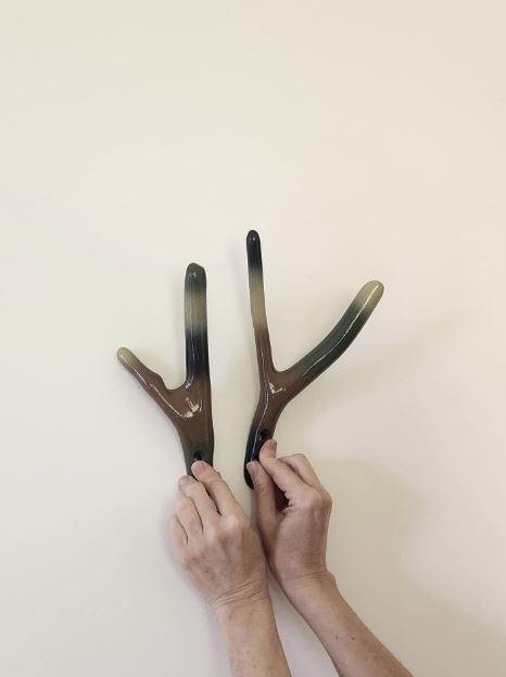 Handpainted Hook Small - Set of 2