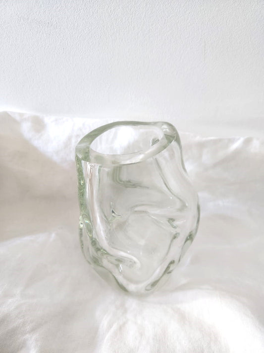 Vase Glass - Irregular Small (A)