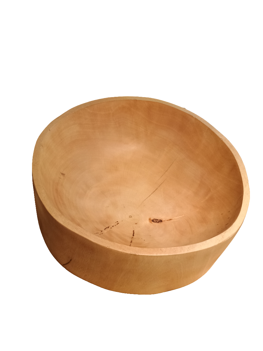 Bowl - Carved Wood Bowl