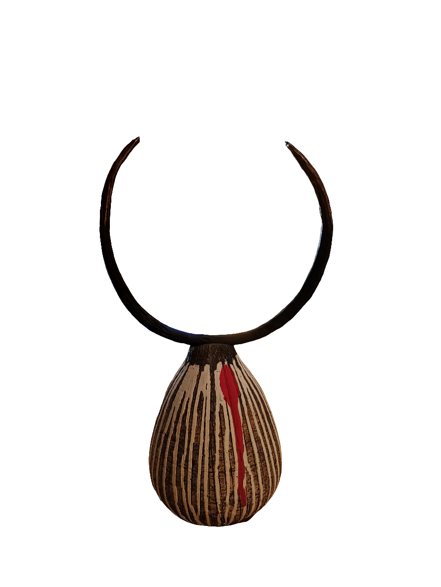 Sculpture - Stoneware and Bronze Totems