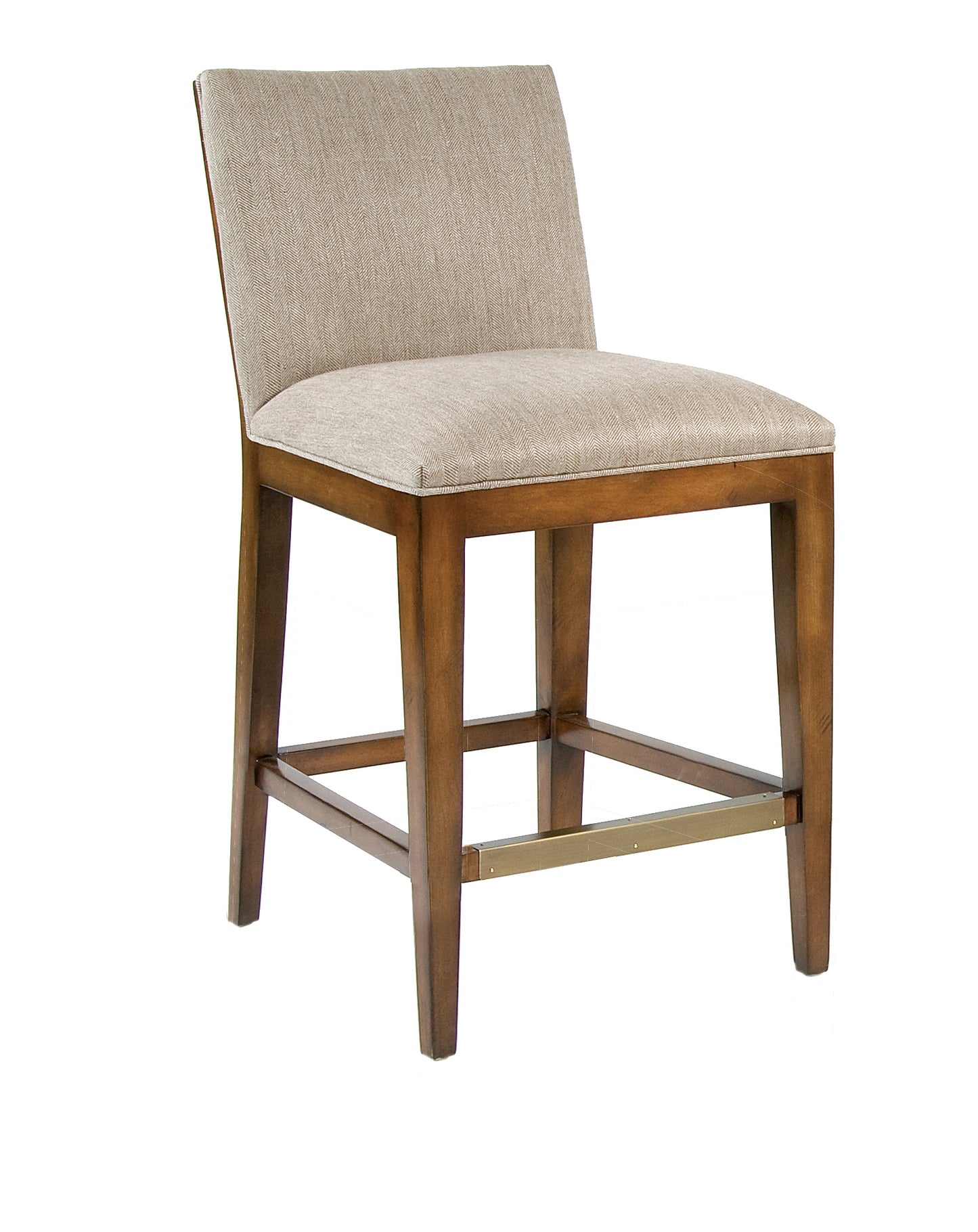 Upholstered Counter Stool Set of 2