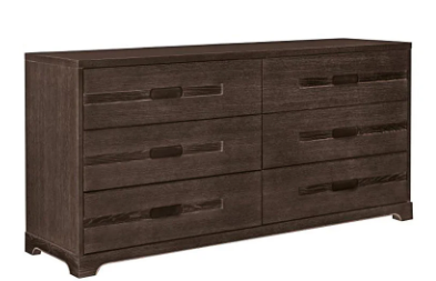 Wooden Dresser with Slotted Handle Pull