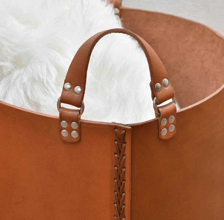 Basket Leather Cowhide - Medium