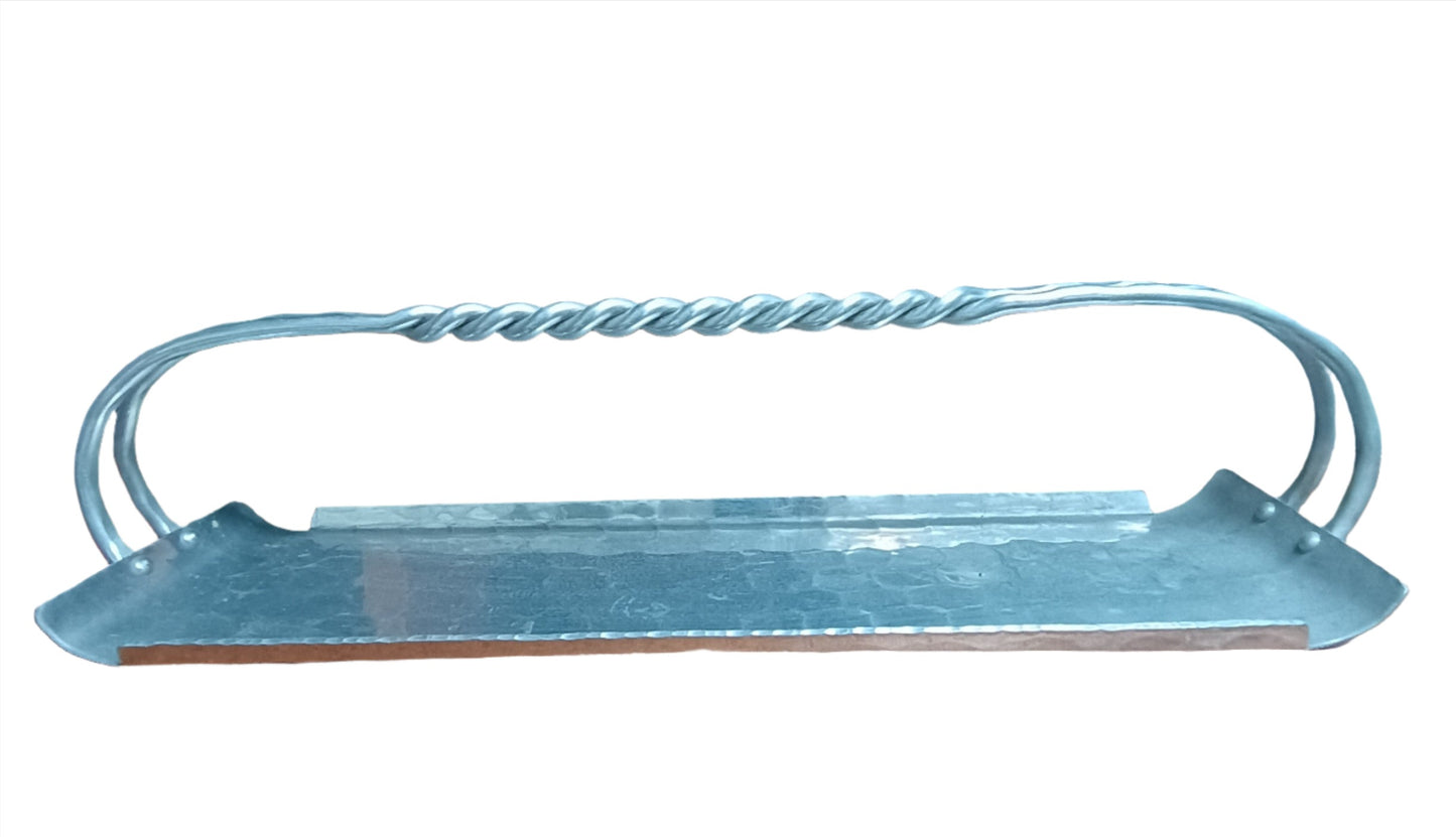 Tray - Vintage Tray with Twisted Handle