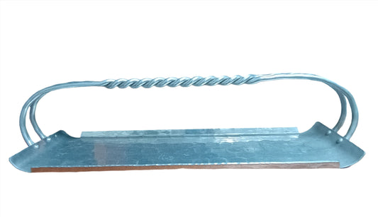 Tray - Vintage Tray with Twisted Handle