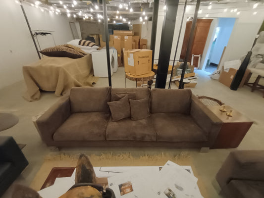 Sofa - Brown Leather