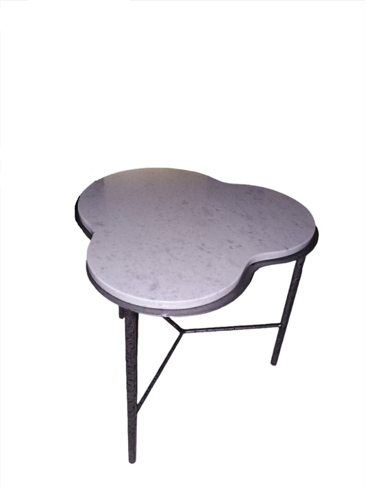 Table - Marble Clover Side Table