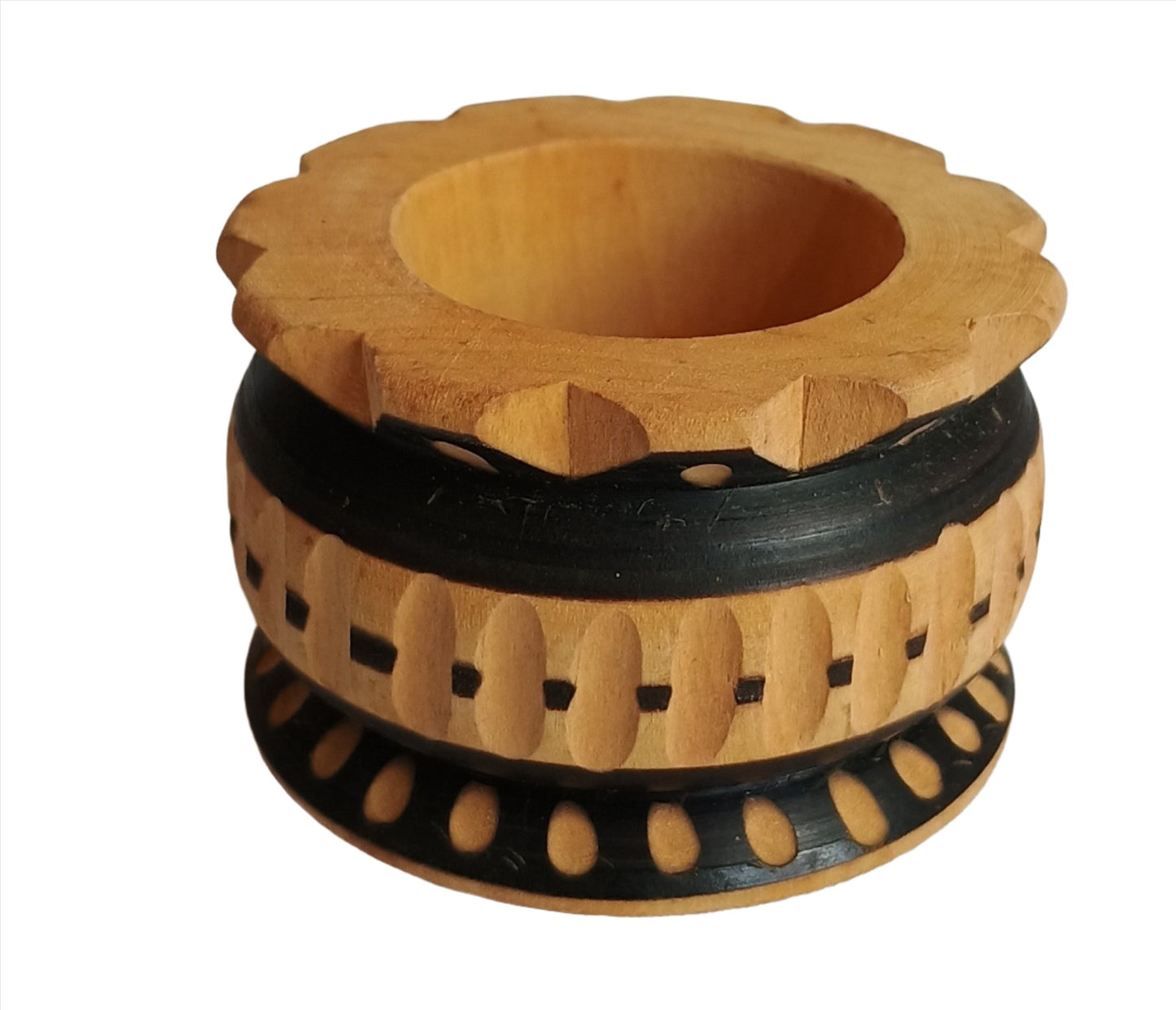Napkin Ring - Wood Napkin Ring, Set of 4