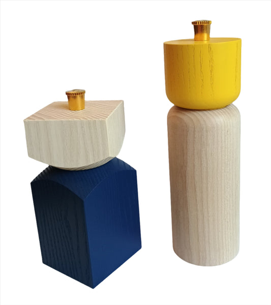 Grinder - Color Block S&P Grinder Set