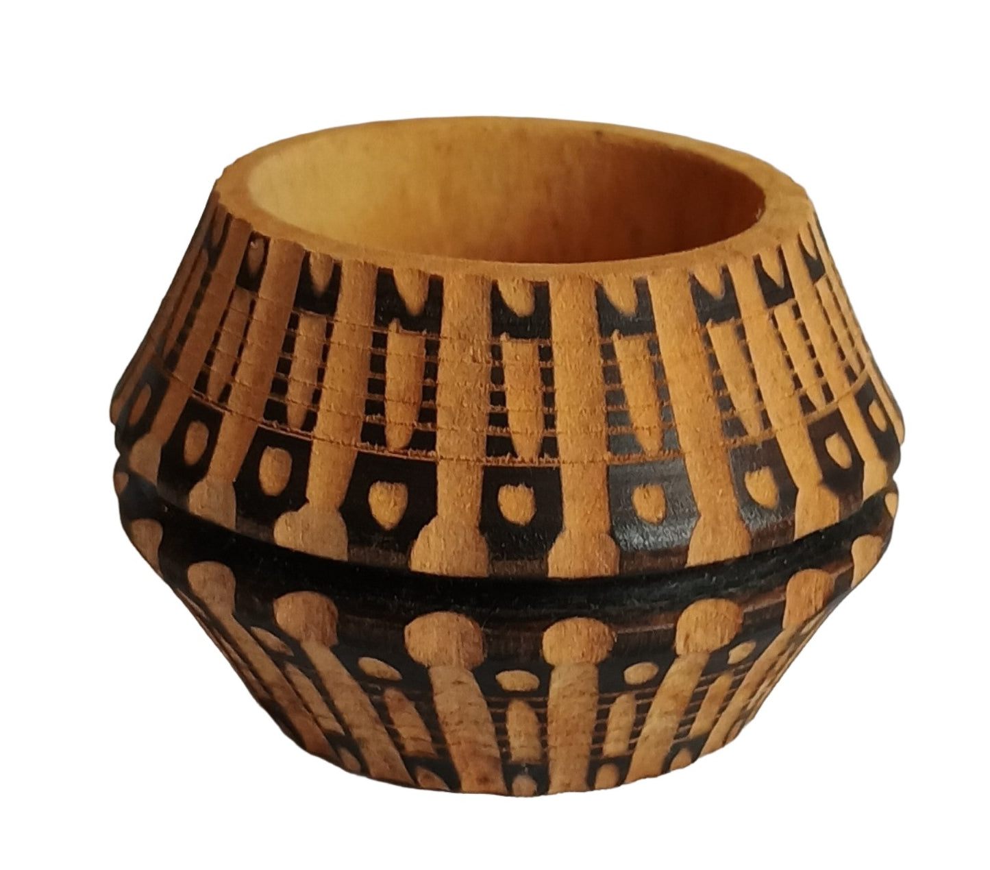 Napkin Ring - Wood Napkin Ring, Set of 4