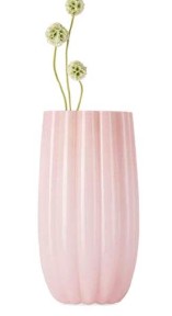 Sculpted Glass Vase